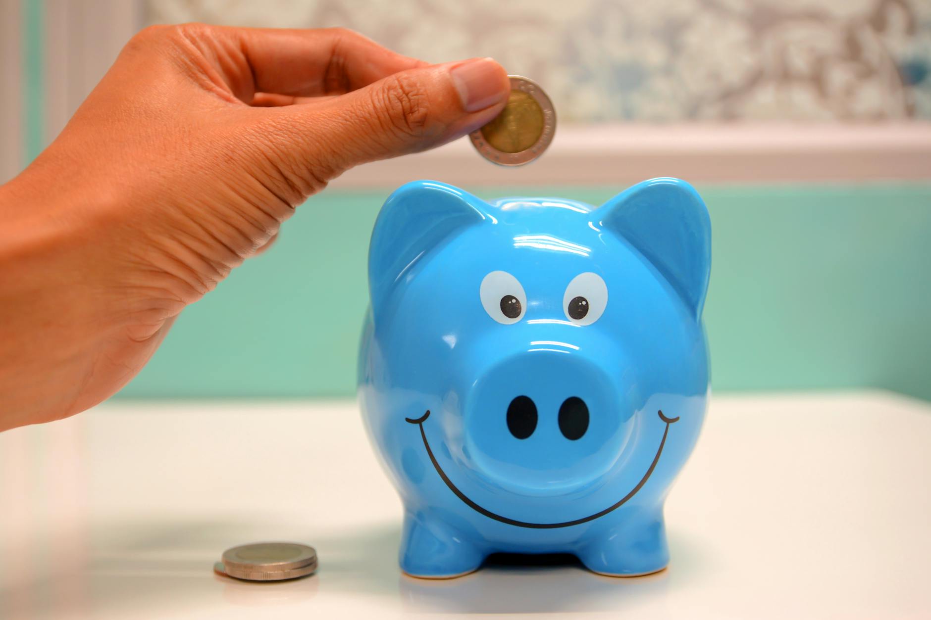 Piggy bank representing automated savings and financial planning