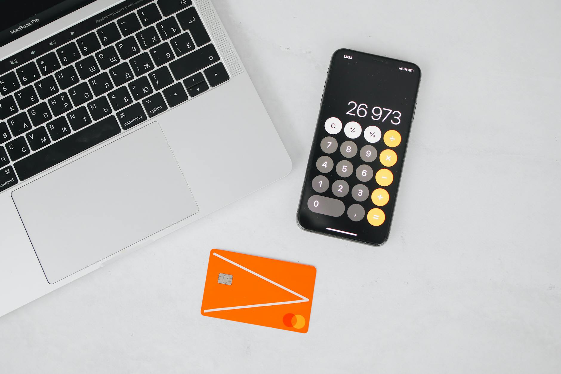 Credit cards and a calculator representing debt payoff planning